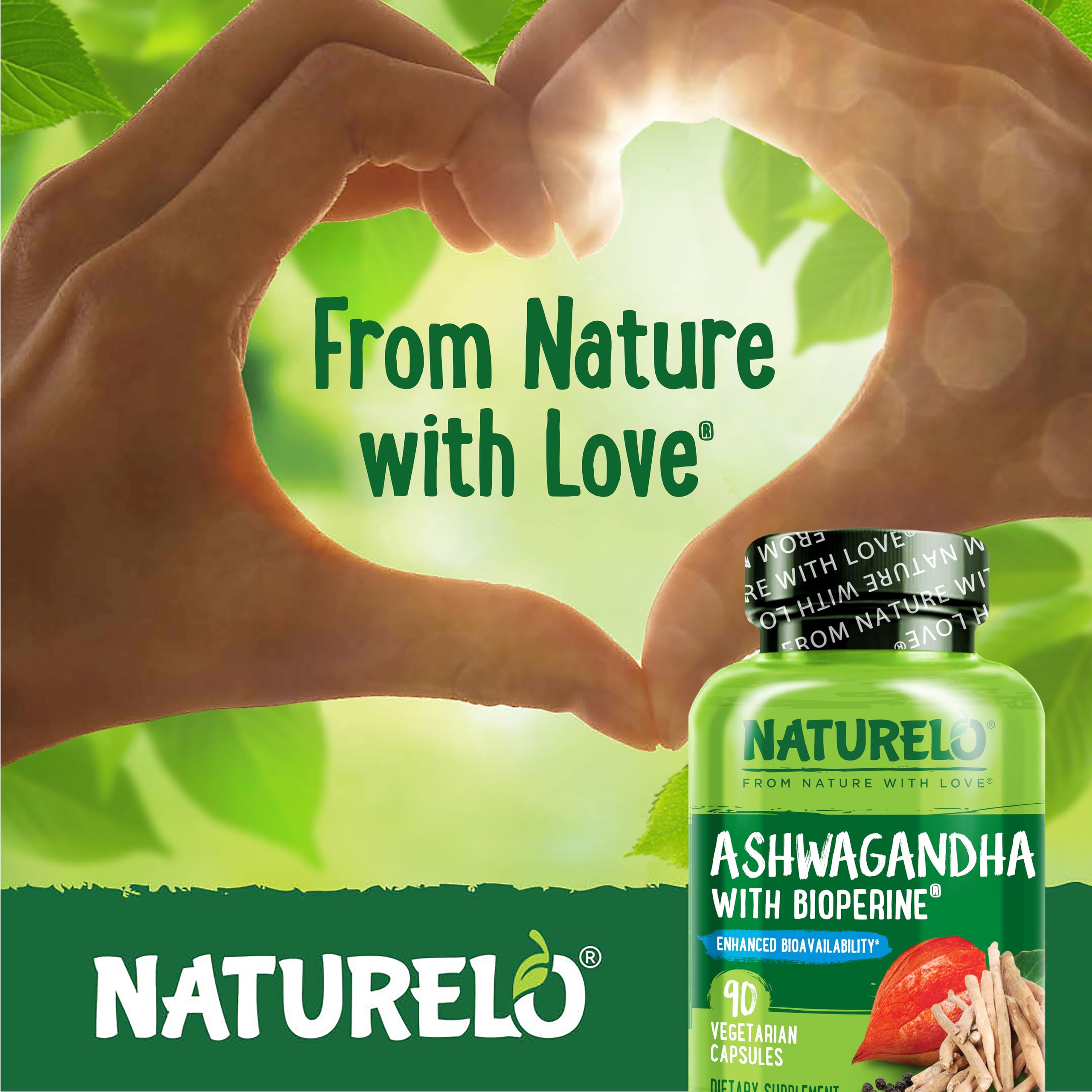 NATURELO comparación de tamaño de cápsula para referencia de escala