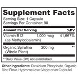 NATURELO espirulina orgánica en polvo como complemento natural