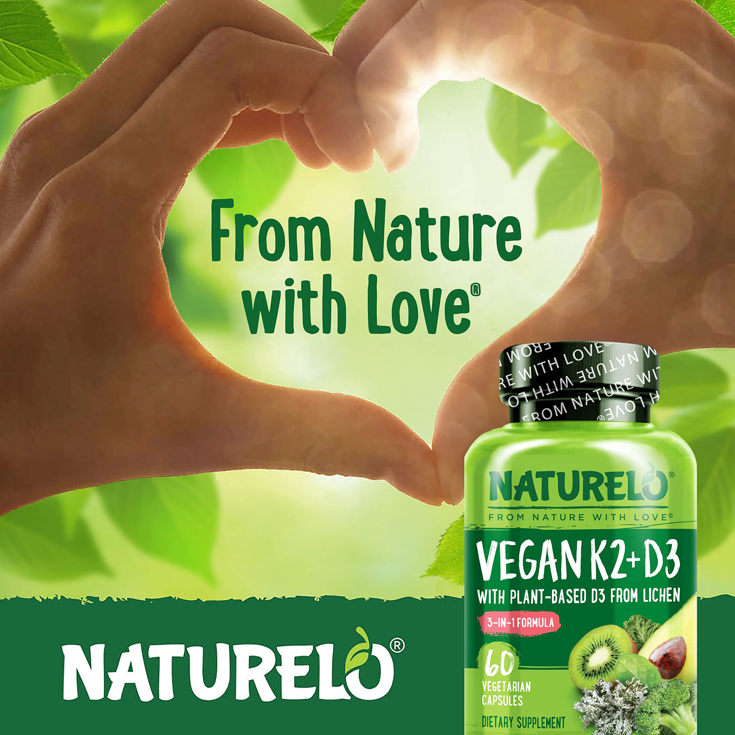 NATURELO caja abierta con cápsulas, visión del contenido real