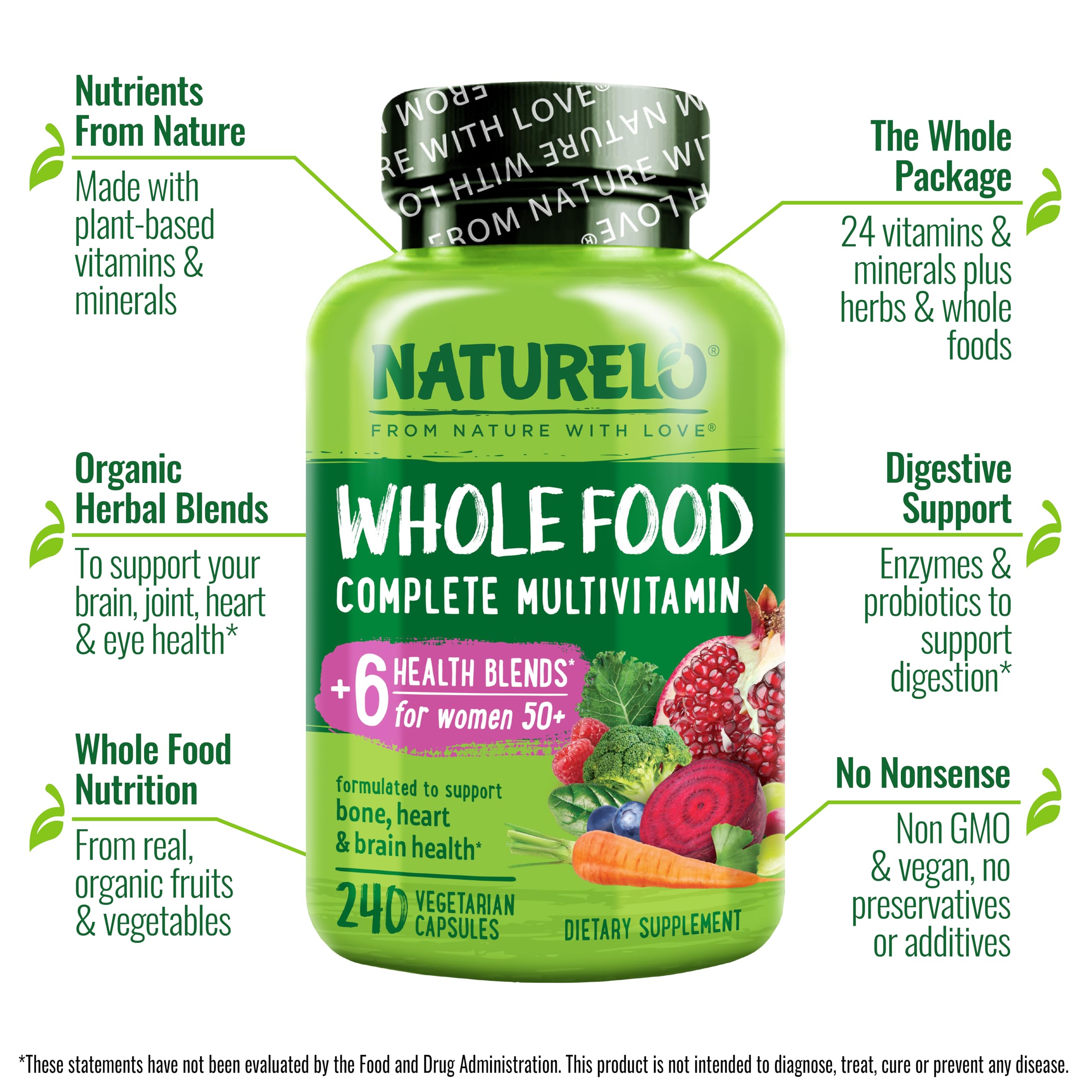 NATURELO primer plano de cápsulas veganas con textura y facilidad de ingestión