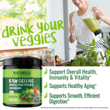 NATURELO detalle de spirulina y chlorella para nutrición vegetal