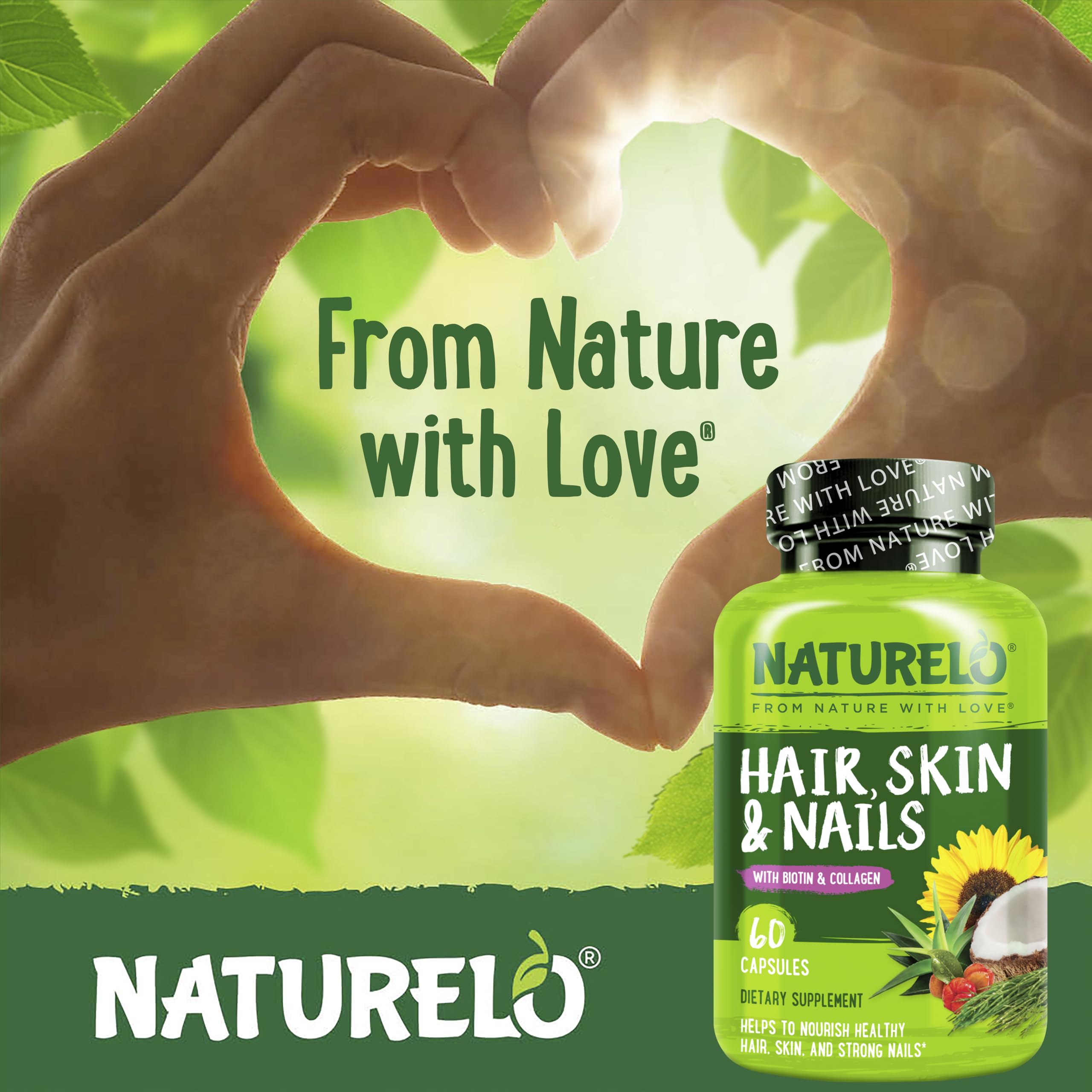 NATURELO persona tomando cápsula, demuestra facilidad de integración diaria