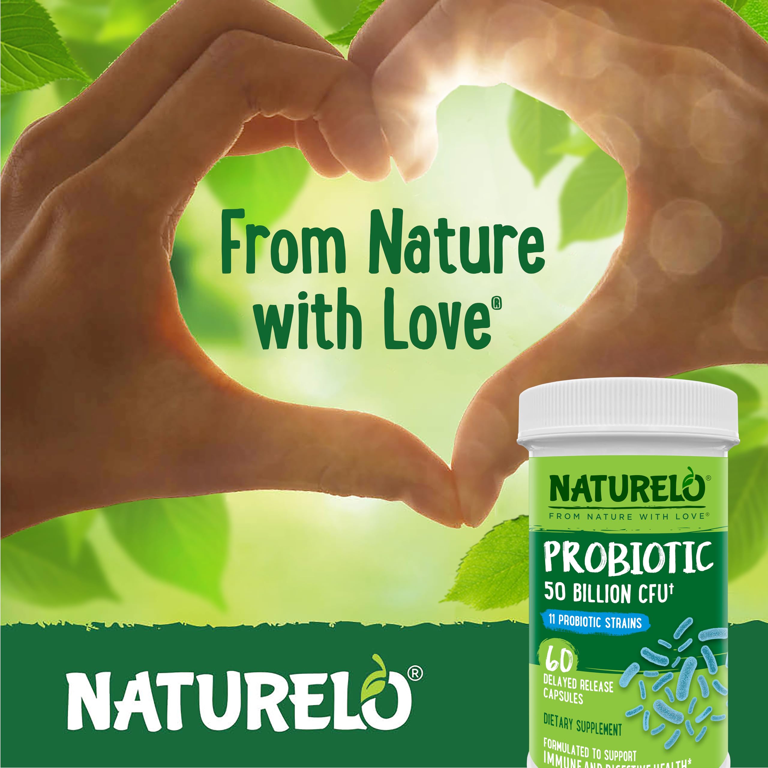 NATURELO frasco en cocina junto a alimentos, integración en rutina diaria