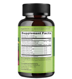 NATURELO etiqueta nutricional resaltando hierro y vitamina C