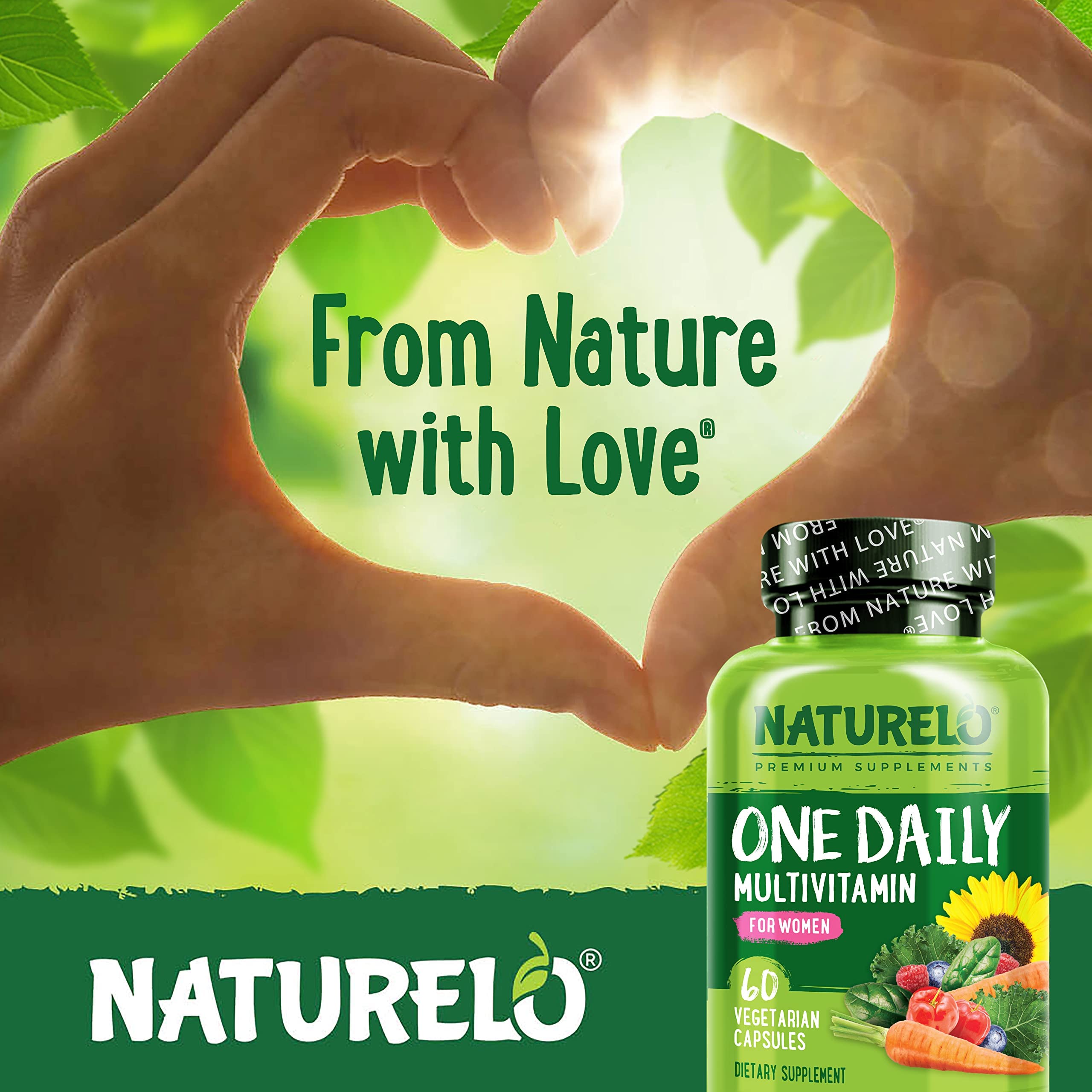 NATURELO etiqueta nutricional ampliada con formas activas y minerales quelados