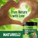 NATURELO etiqueta nutricional legible, transparencia de ingredientes
