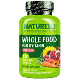 NATURELO frente del envase mostrando multivitamínico juvenil y beneficios claros