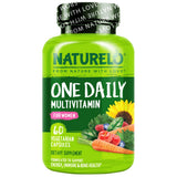 NATURELO envase frontal que muestra fórmula diaria para mujer y beneficios