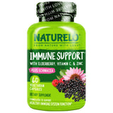 NATURELO envase frontal mostrando suplemento inmunidad y beneficios