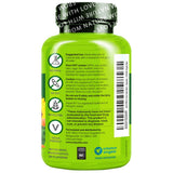 NATURELO ingredientes de frutas y verduras orgánicas que refuerzan antioxidantes