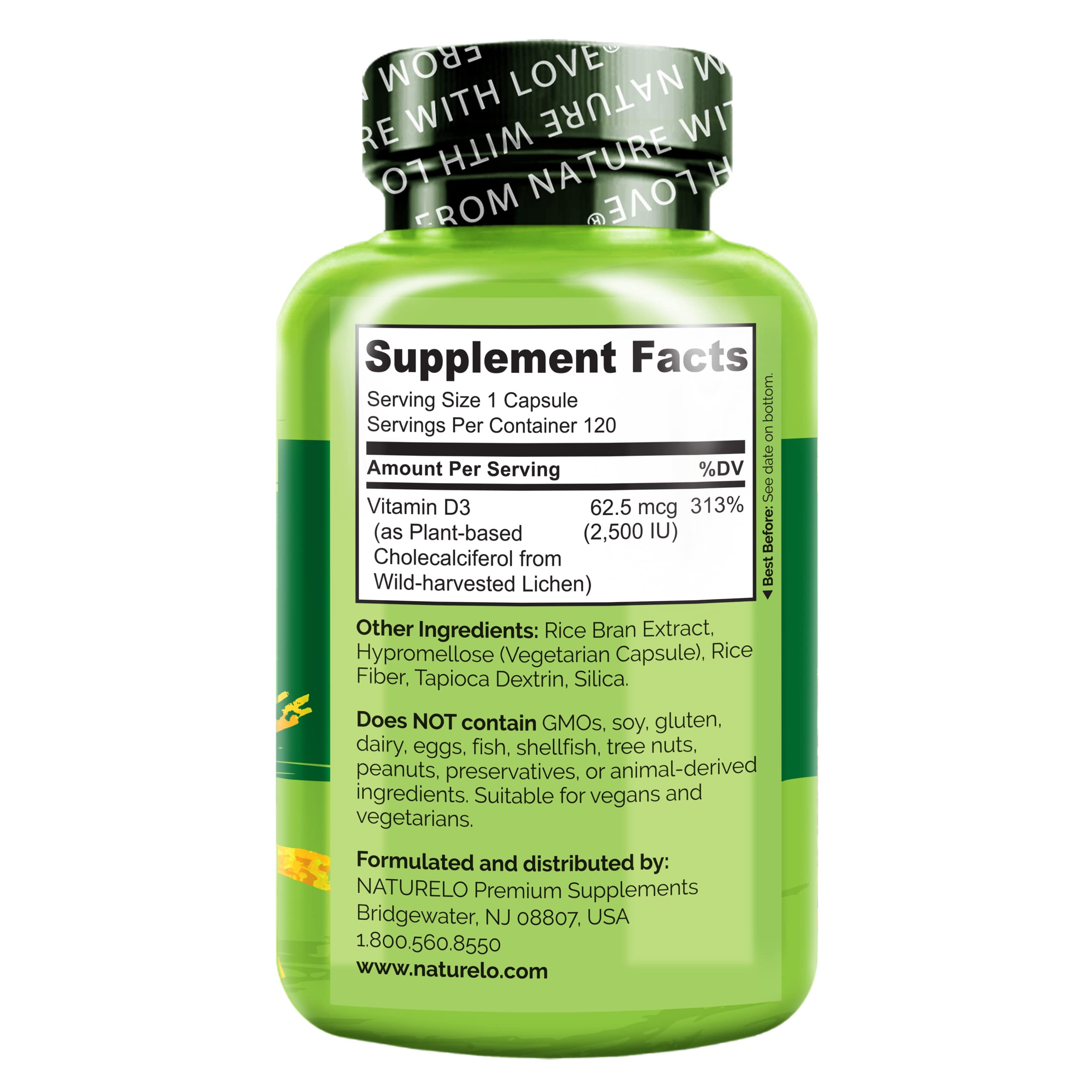 NATURELO líquenes silvestres de donde proviene la vitamina D3