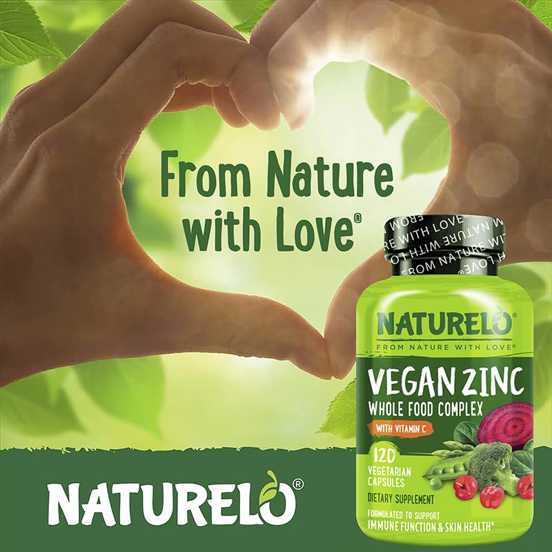 NATURELO mezcla de vegetales orgánicos que aporta zinc y vitamina C