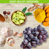NATURELO ingredientes superalimentos agrupados mostrando antioxidantes