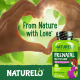 NATURELO multivitamínico en rutina matutina junto a alimentos para mejor absorción