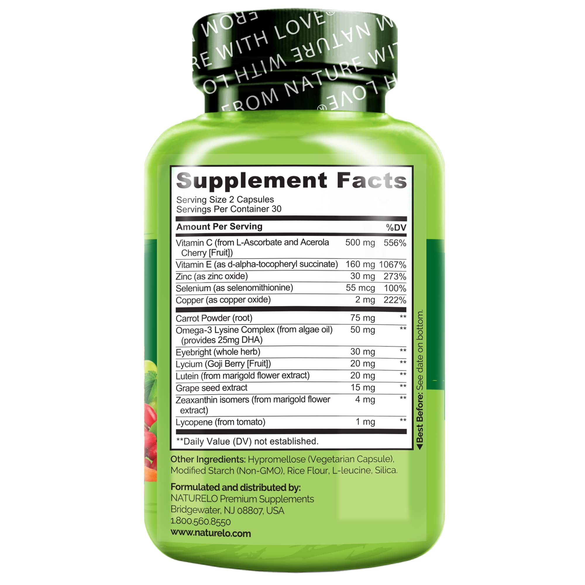 NATURELO pack doble 2 frascos para suministro prolongado