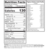 NATURELO batido chocolate servido en vaso, nutritivo y listo para consumir