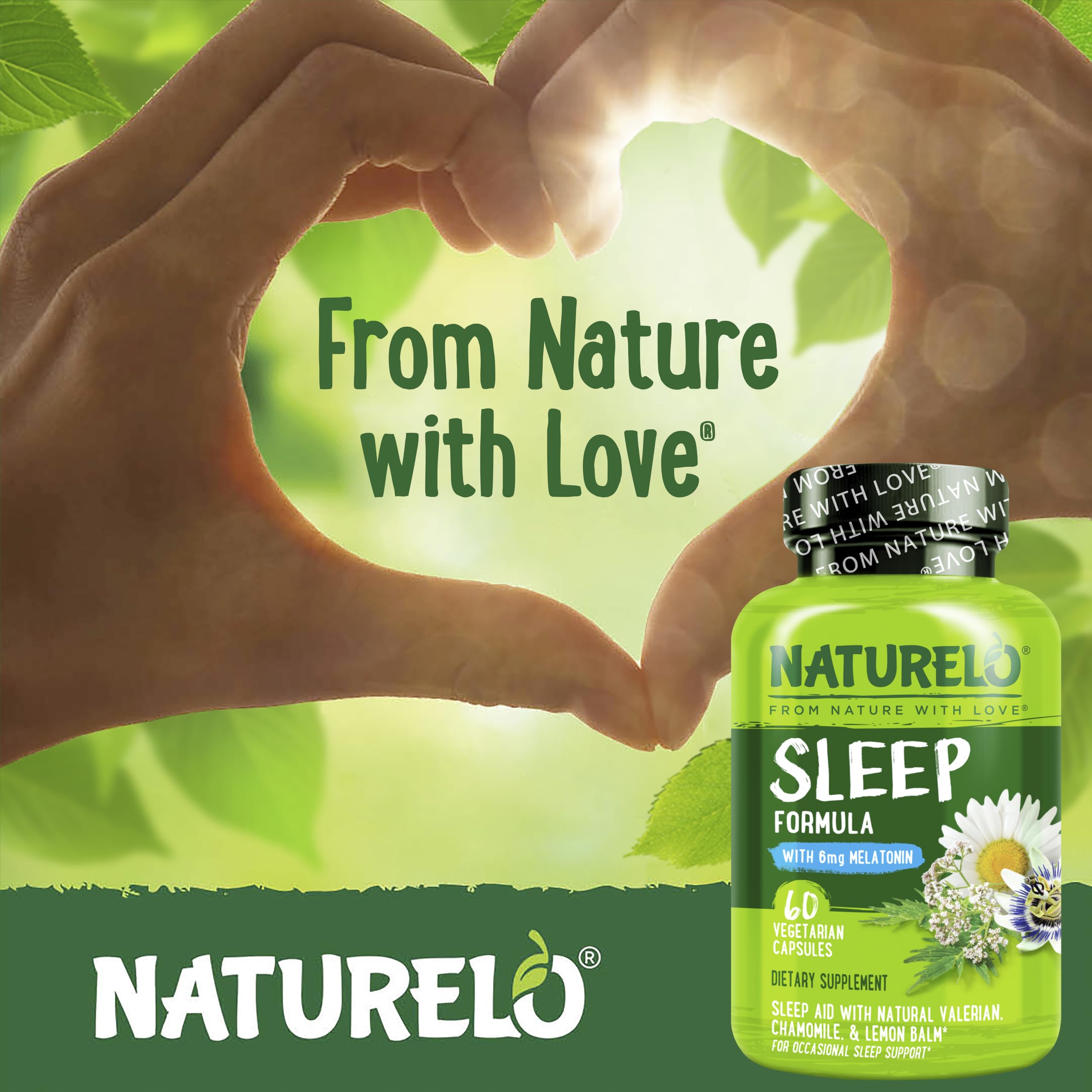 NATURELO paciente tomando cápsula antes de dormir para relajación