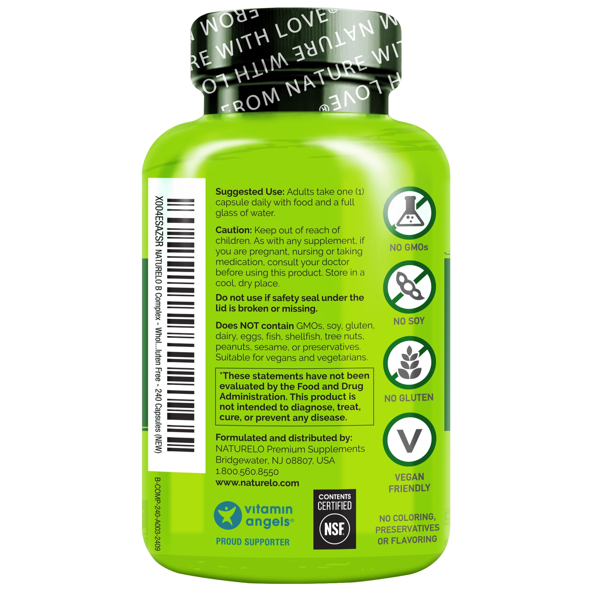 NATURELO imagen de CoQ10 destacando apoyo al metabolismo energético