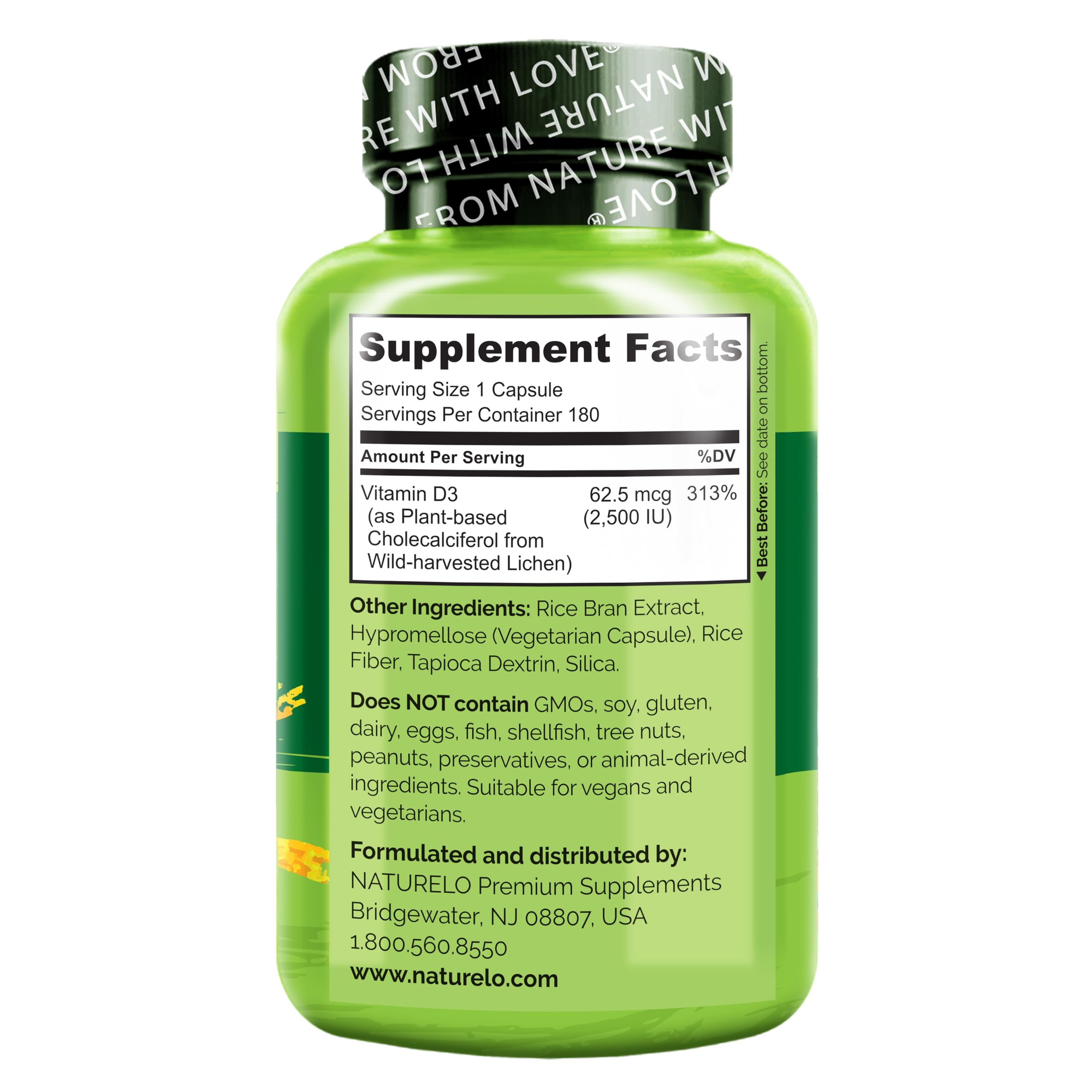NATURELO pack de dos frascos para suministro prolongado