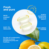 Naturenetics SuperiOmega etiqueta con nutrientes EPA y DHA, transparencia y trazabilidad