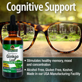 Nature's Answer etiqueta con ingredientes y certificaciones visibles