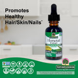 Nature's Answer etiqueta con sellos kosher y sin gluten, confianza certificada