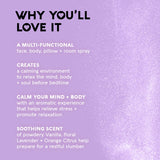 Nature's Beauty etiqueta legible con ingredientes naturales y propiedades limpias