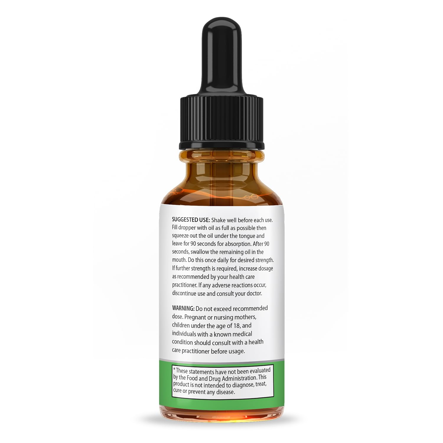NATURE'S BENEFICIALS comparación de tamaño del frasco 30 mL para transporte fácil