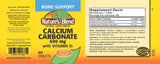 Nature's Blend primer plano de tableta mostrando superficie y composición segura