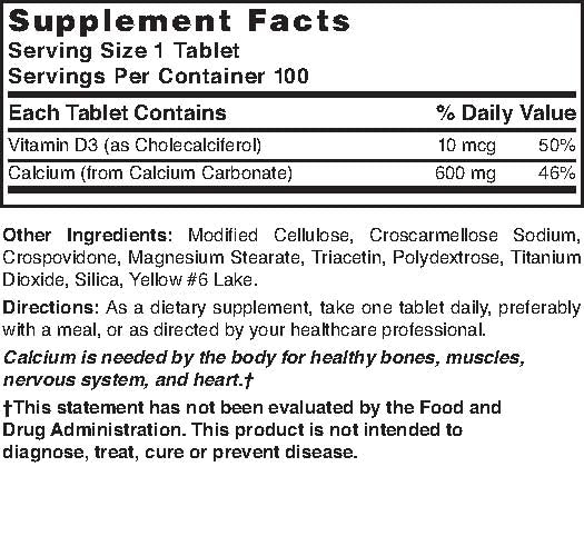 Nature's Blend tableta en mano para comparar tamaño y dosificación práctica