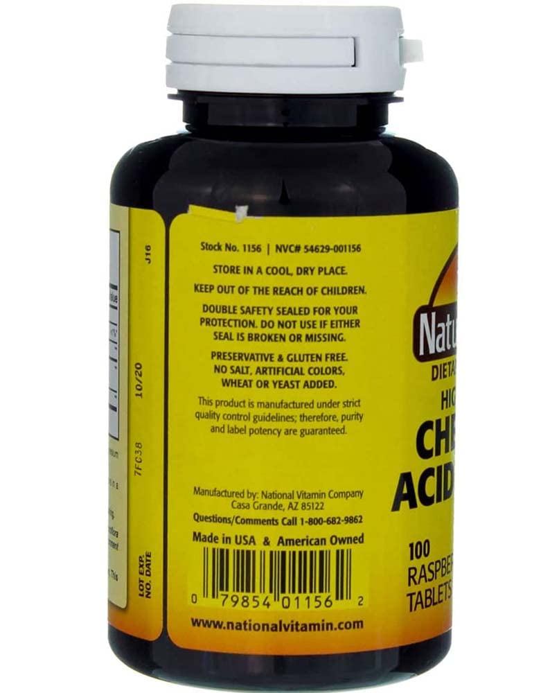 Nature's Blend primer plano de tabletas masticables mostrando textura y tamaño fácil de masticar