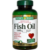 Nature's Bounty frasco frontal de aceite de pescado 90 cápsulas, presentación sin olor