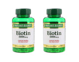 Nature's Bounty frasco frontal con etiquetas claras y beneficio de apoyo al metabolismo