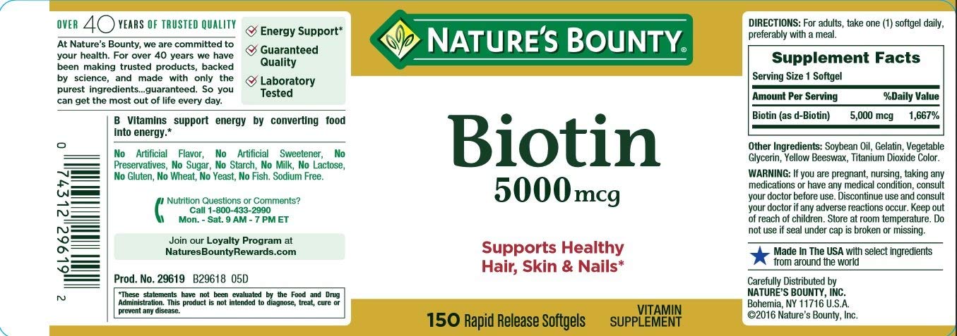 Nature's Bounty primer plano de perla blanda mostrando textura y fácil ingestión