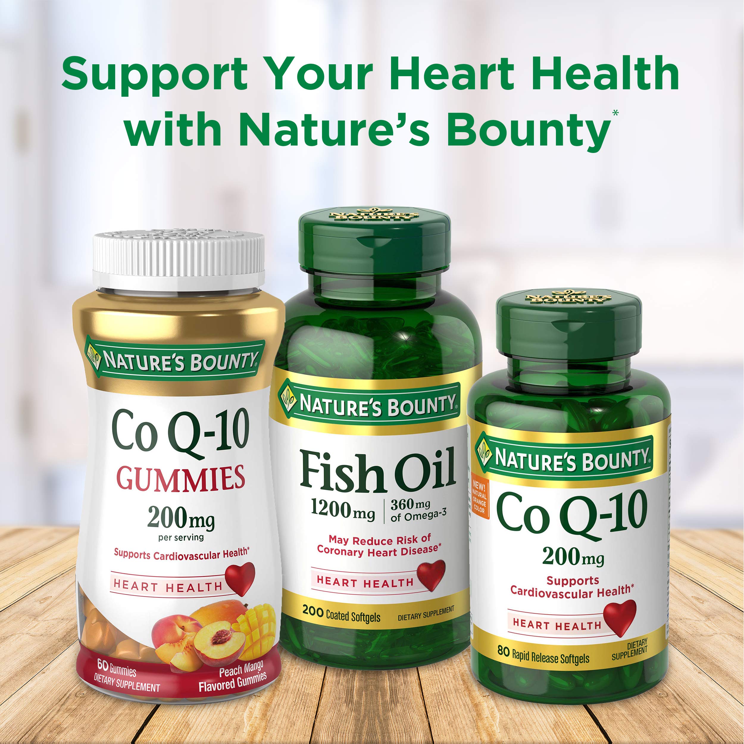 Nature's Bounty detalle de cápsulas suave sin olor para ingestión cómoda