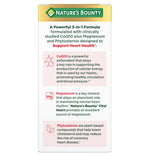 Nature's Bounty ingredientes clave: CoQ10, magnesio y fitosteroles naturales