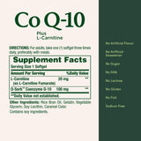 Nature's Bounty etiqueta con información nutricional y transparencia de ingredientes
