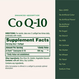 Nature's Bounty etiqueta con ingredientes y certificaciones, información transparente
