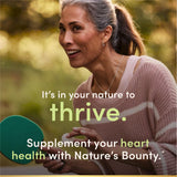 Nature's Bounty bote abierto con softgels visibles, acceso y conveniencia