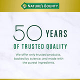 Nature's Bounty en mesa de desayuno integrando el suplemento a la rutina diaria