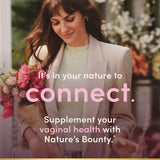 Nature's Bounty etiqueta con cepas GR-1 y RC-14 destacadas, información clara