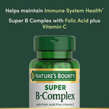 Nature's Bounty etiqueta nutricional detalla vitaminas y dosis por porción
