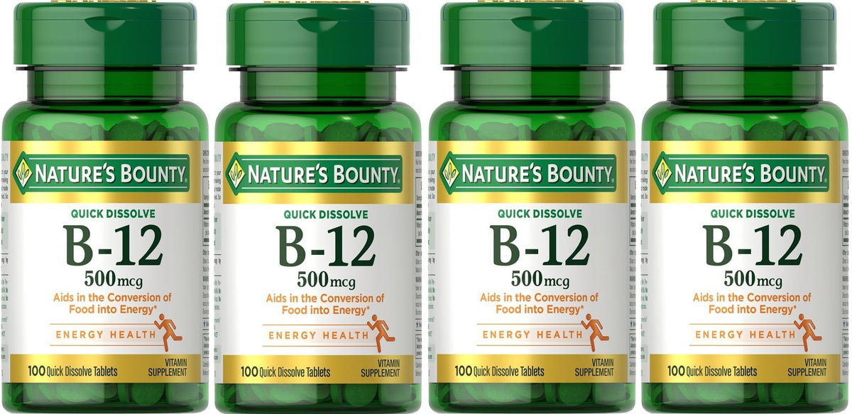 Nature's Bounty frasco frontal con etiqueta clara y confianza