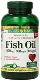 Nature's Bounty frasco frontal mostrando 130 softgels y etiqueta clara