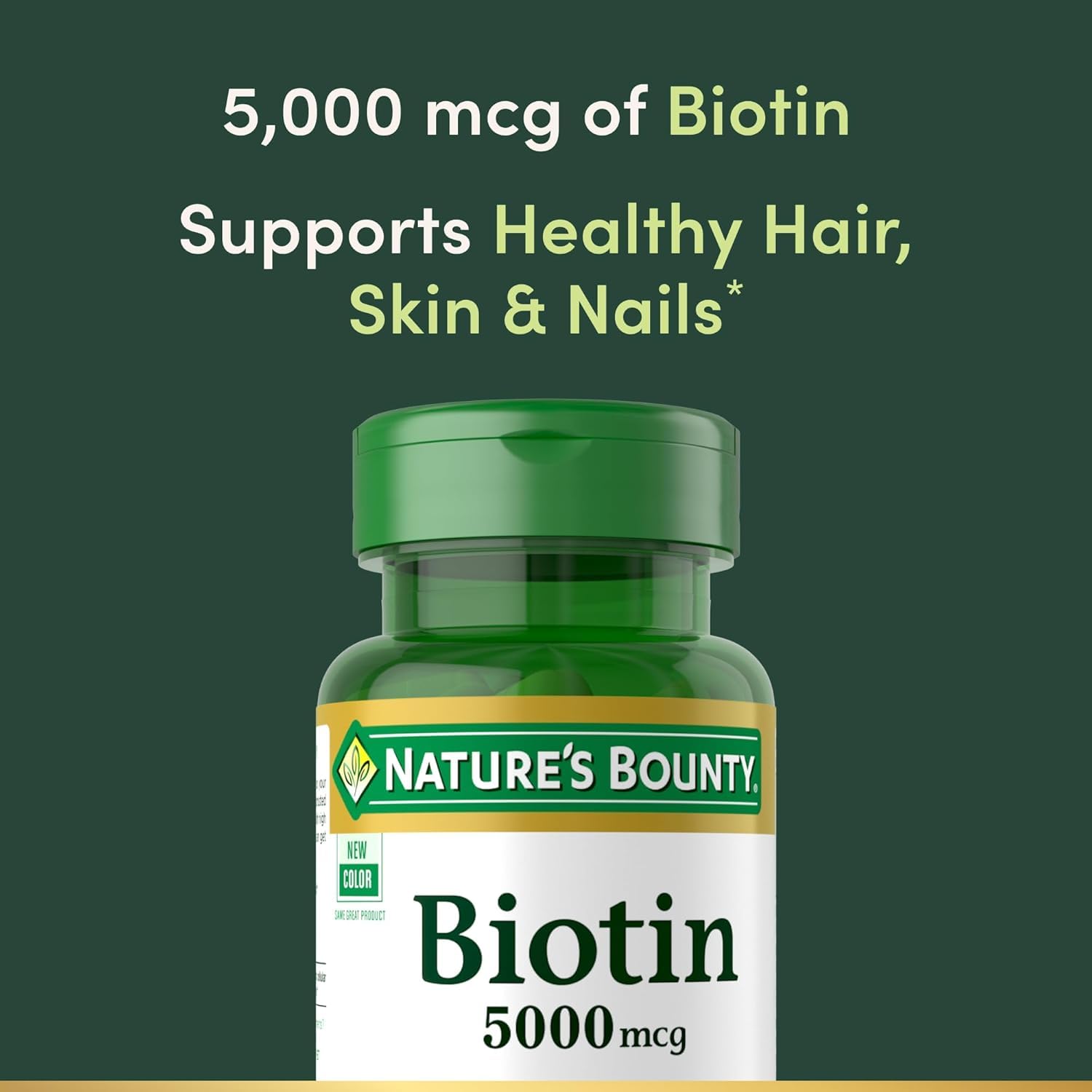 Nature's Bounty cápsula abierta mostrando contenido y pureza aparente