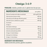 Nature's Bounty etiqueta nutricional legible con cantidades de EPA y DHA