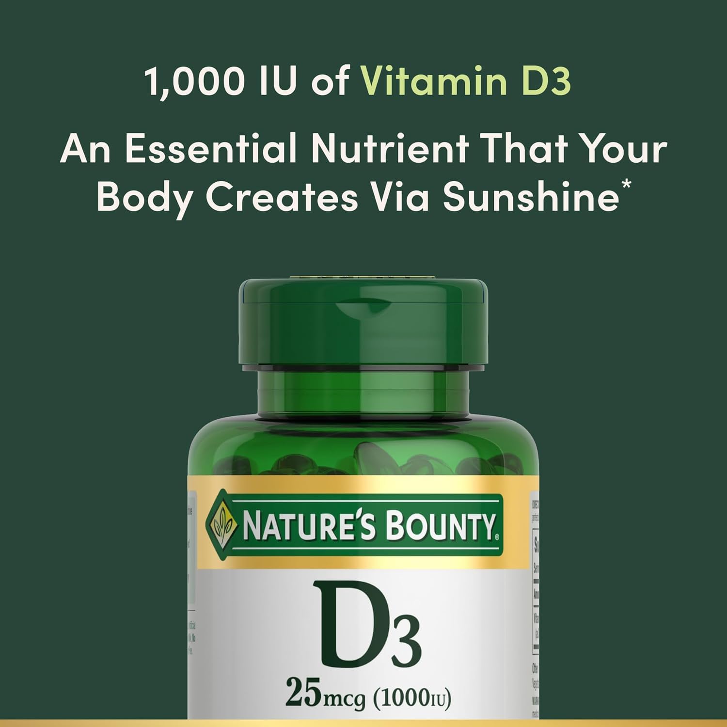 Nature's Bounty pack doble sobre mesa para suministro prolongado