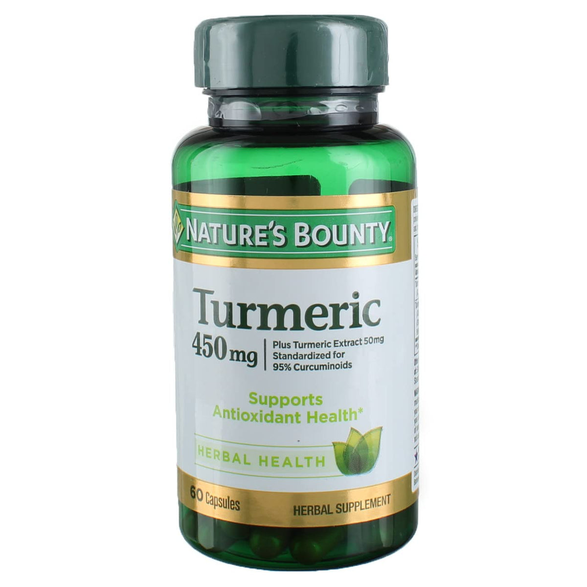 Nature's Bounty frasco frontal del pack de 3 mostrando etiqueta y cantidad