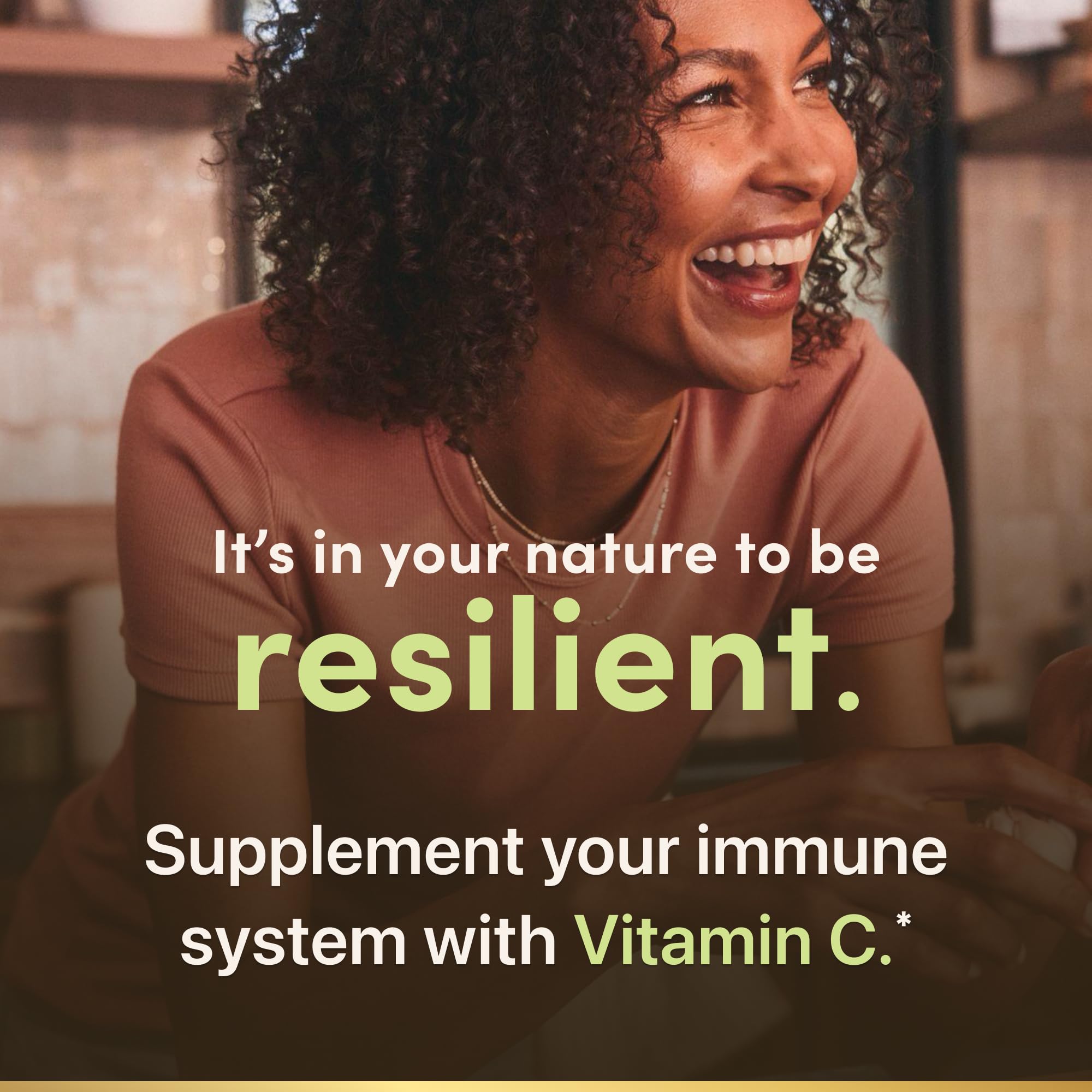 Nature's Bounty etiqueta con ingredientes y beneficios visibles para confianza