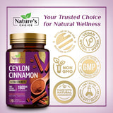 Nature's Choice etiqueta en detalle indicando ingredientes y fuerza